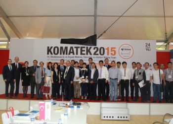 Kometek 2015 fuarında Çinli iş adamları ile yapılan ve karşılıklı iş birliği taleplerinin sorgulandığı toplantıya katılmıştır